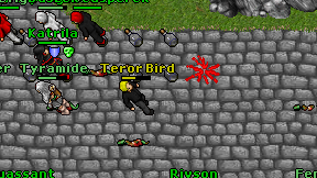 Teror Bird on screen