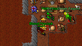 Blood Maciek on screen