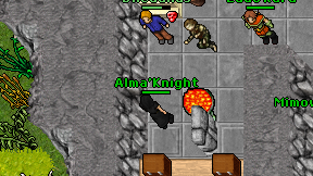 Alma'Knight on screen