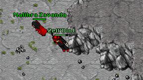 Zell'Dint on screen