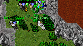 Hutend on screen