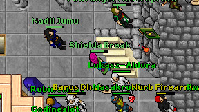 Shielda Break on screen