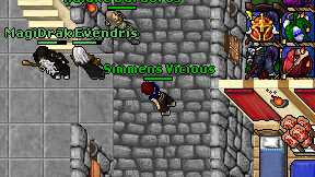 Simmens Vicious on screen