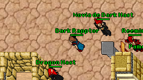 Dark Rapptor on screen