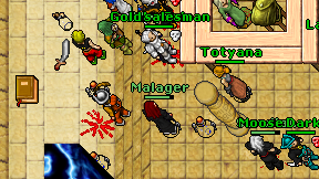Malager on screen
