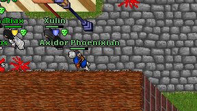 Axidor Phoenixian on screen