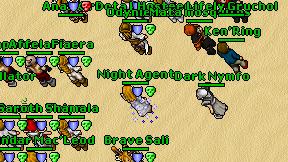 Dark Nymfo on screen