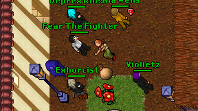 Fear The Fighter on screen