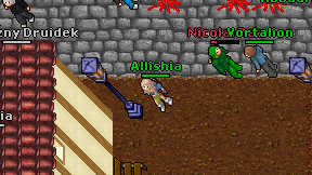 Allishia on screen