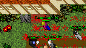 Tanosaurus on screen