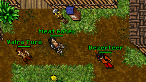Meat eater on screen