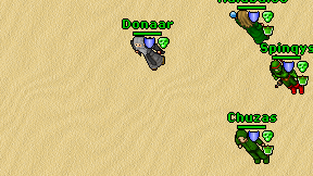 Donaar on screen