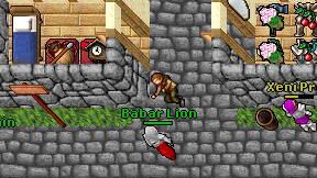Babar Lion on screen