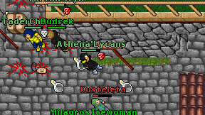 Athena'Lycans on screen