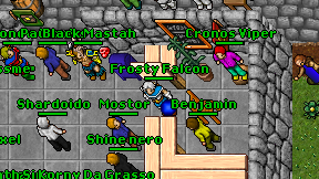 Frosty Falcon on screen