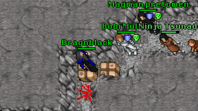 Dragnblack on screen