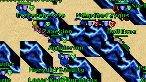 Zaxerion on screen