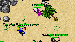 Evallor on screen