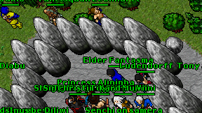 Elder Fantasma on screen