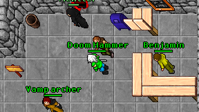 Doom Hammer on screen