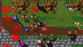 Lady'Benitora on screen