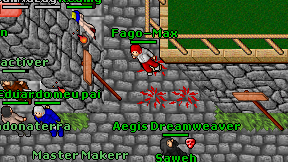 Fago-Max on screen