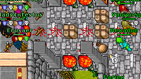 Hexadon on screen