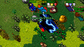 Demon Edios on screen