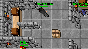 Podraum on screen