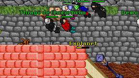 Explanet on screen