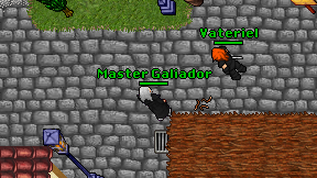 Master Galiador on screen