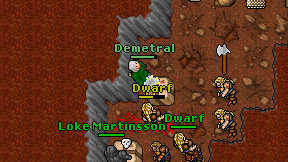 Demetral on screen