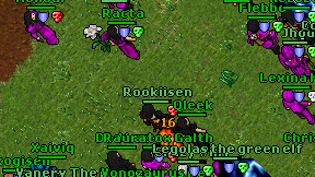 Rookiisen on screen
