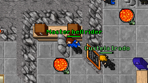 Master hell rider on screen