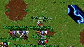 Robin Hero on screen