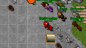 Bellvader on screen