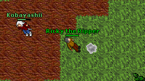 Ricky the Ripper on screen