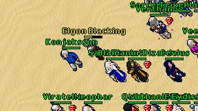 Elgon Blacking on screen