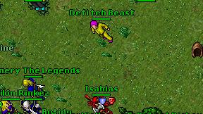 Defi teh Beast on screen