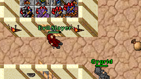 Evil Slayer on screen
