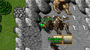 Lyeath on screen
