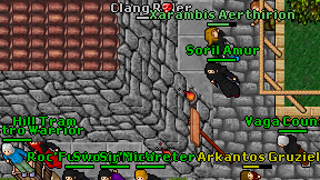 Clang Roler on screen