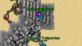 Daron Warlock on screen