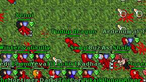 Tudup dragon on screen