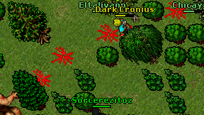 Dark Cronius on screen