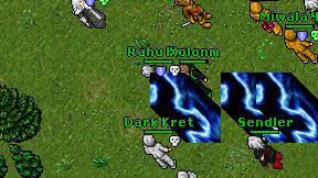 Dark Kret on screen