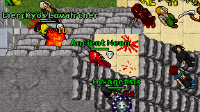 Ancient Neon on screen