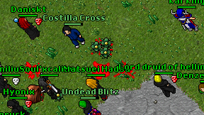 Costilla Cross on screen