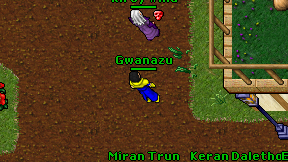 Gwanazu on screen