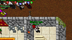Sen'ron on screen